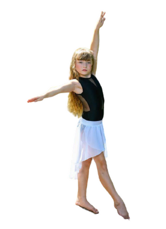 High &amp; Low pull-on skirt