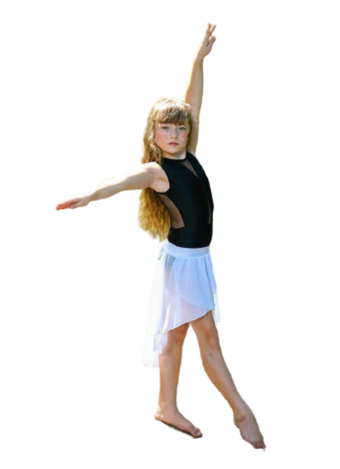 High &amp; Low pull-on skirt