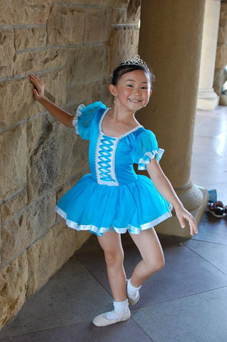 A-10 Kid's cute blue costume