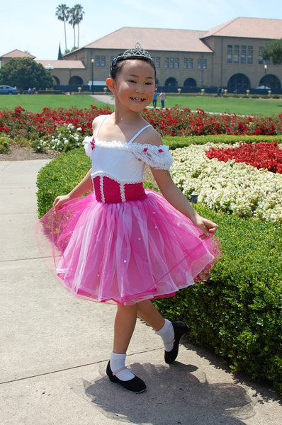 A-6 Beautiful pink romantic costume