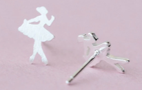 Ballerina earrings