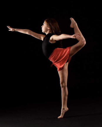 Coral Georgette wrap skirt for both kids & adults