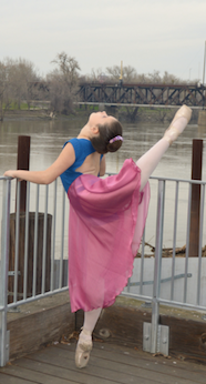 【 Iridescent  Chiffon】Rehearsal long flowy skirt