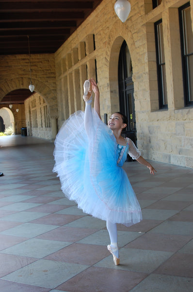 A-2 Beautiful blue romantic costume