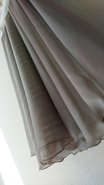 【 Iridescent Chiffon】Rehearsal long flowy skirt