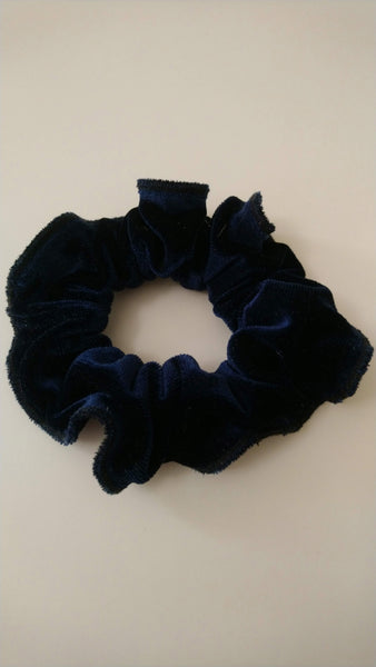Velvet Scrunchies (12 colors are available)-handmade