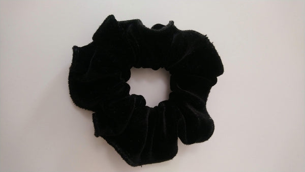 Velvet Scrunchies (12 colors are available)-handmade
