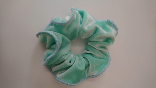 Velvet Scrunchies (12 colors are available)-handmade