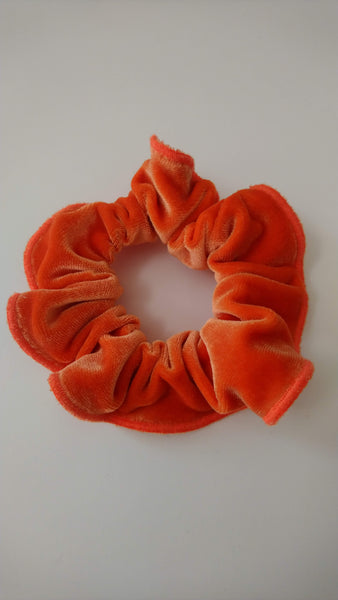 Velvet Scrunchies (12 colors are available)-handmade