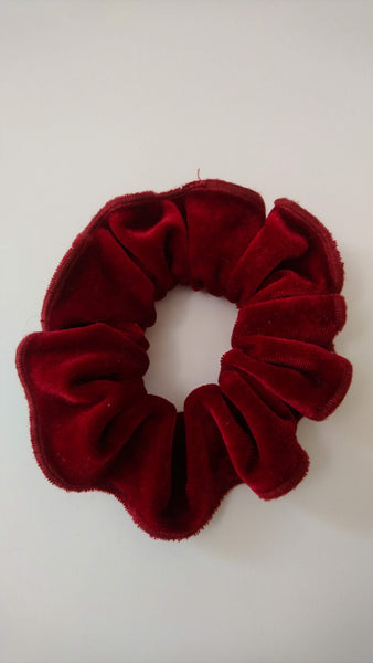 Velvet Scrunchies (12 colors are available)-handmade