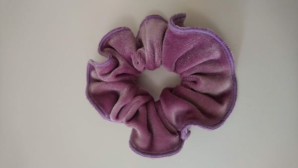 Velvet Scrunchies (12 colors are available)-handmade