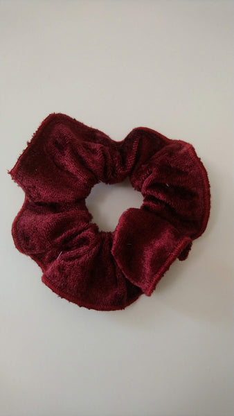 Velvet Scrunchies (12 colors are available)-handmade