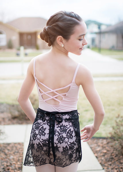 Black Lace wrap skirt both kids & adult