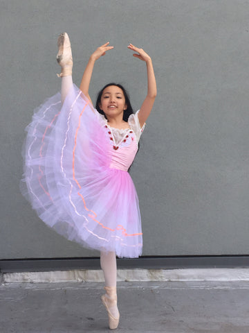 A-3 Beautiful pink romantic costume