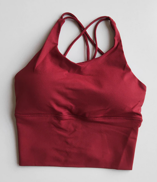 Sports Bra 001(Red)