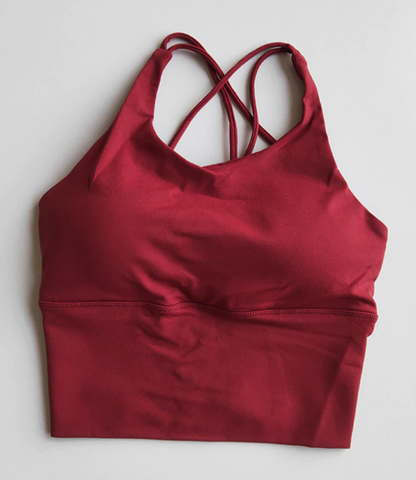 Sports Bra 001(Red)