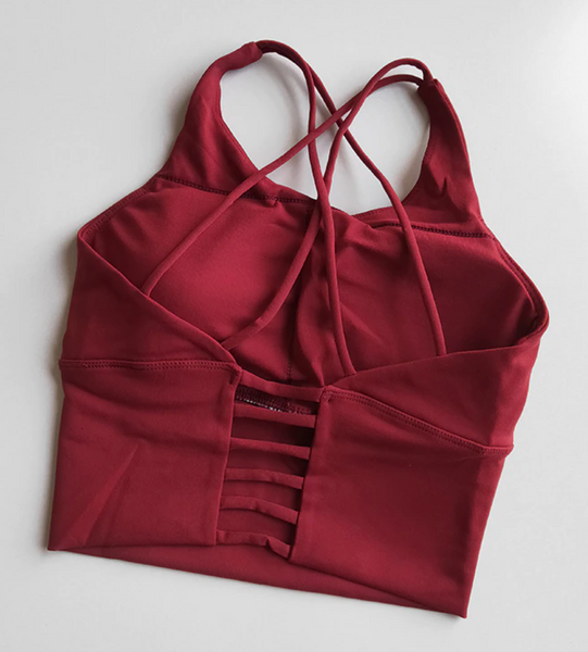 Sports Bra 001(Red)
