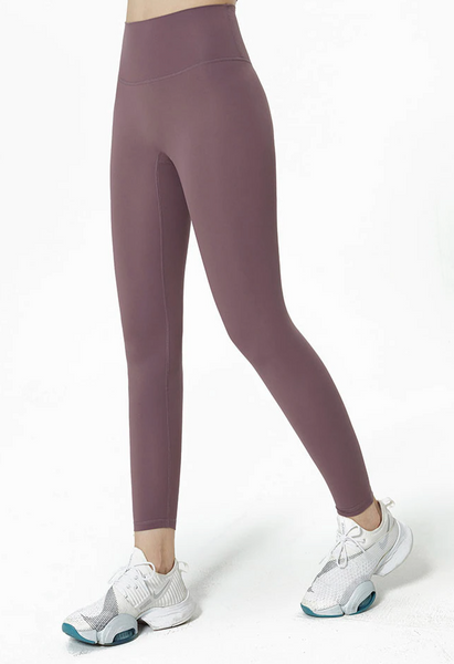 Leggings with pocket 002(Purple)