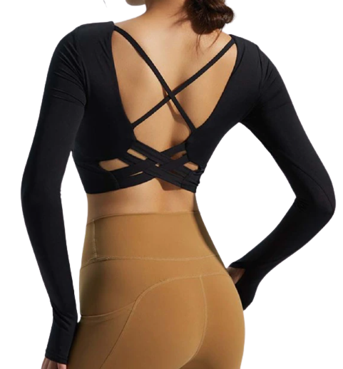 Sports Bra 002 (Black)