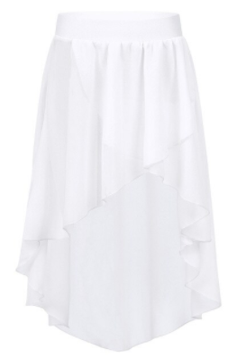 High & Low pull-on skirts (4 colors)